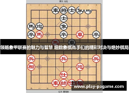 领略象甲联赛的魅力与智慧 细数象棋高手们的精彩对决与绝妙棋局